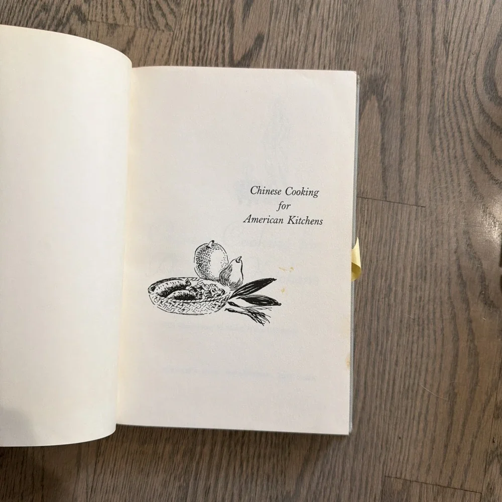 Calvin Lee's Chinese Cooking For American Kitchens 1958
